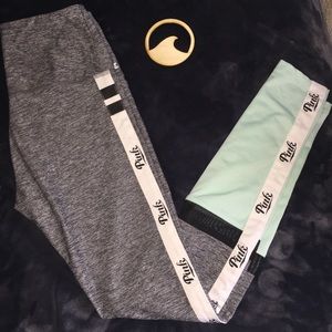 ✨never worn✨ PINK leggings